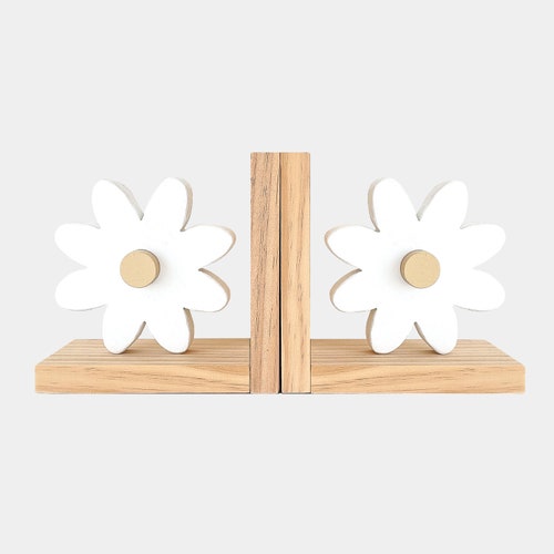 Daisy Bookends for Kids Gold Baby Girl Nursery Decor Etsy Australia