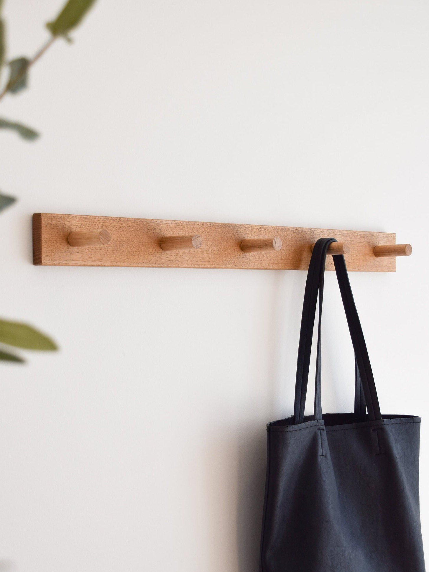 Coat Rack Timber Entryway Hooks Peg Rack Peg Shelf Wooden Hooks