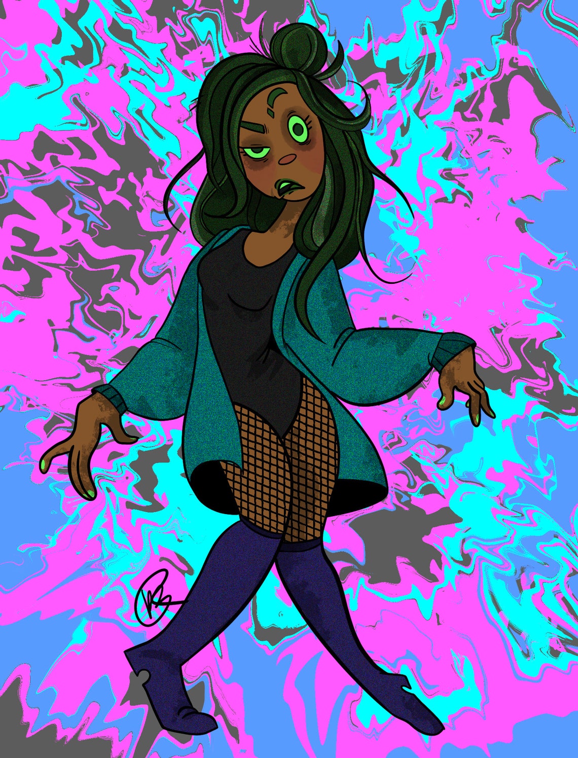 Digital Art Commissions Fanart Ocs Character Designs Etsy