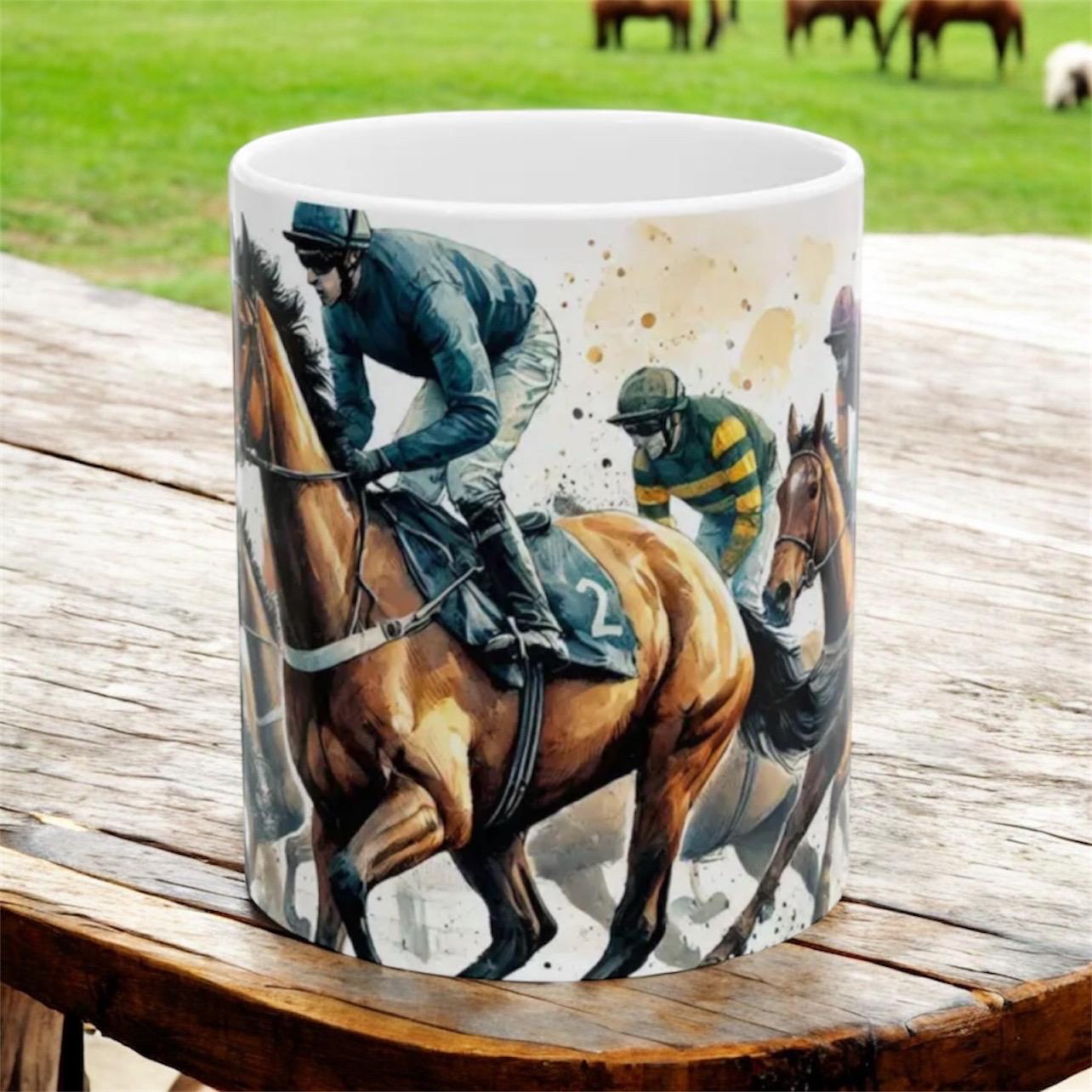 ユニークな馬のマグカップ - Etsy 日本