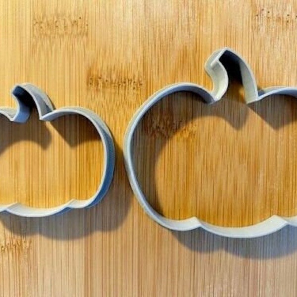 Set of 2 x PUMPKIN - HALLOWEEN Cookie or Fondant Cutters Sugarcraft Icing Cake