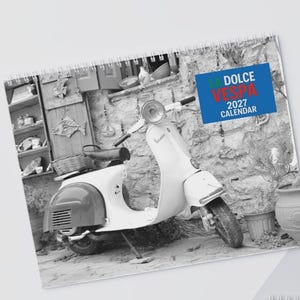 Vespa Calendar - Etsy
