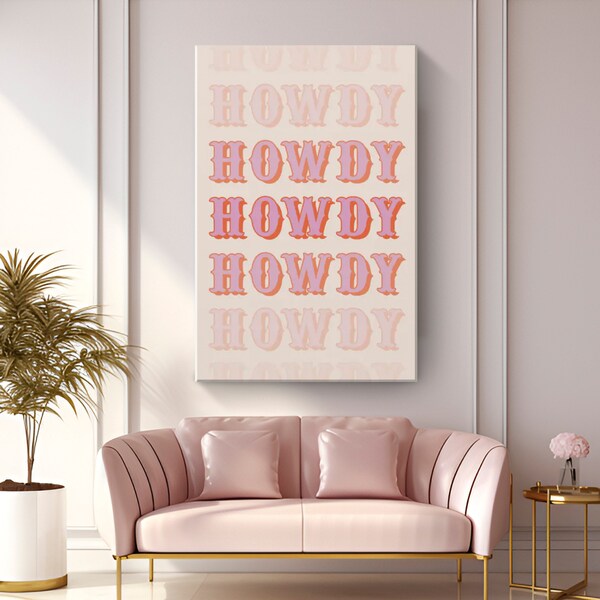 Howdy Sign - Etsy