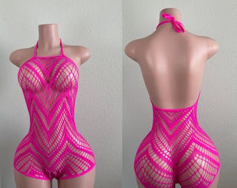 Exotic Lingerie Fishnet w/ Bottom