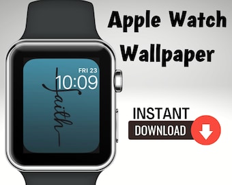 Faith Cross Apple Watch Wallpaper - Einfaches christliches Design (Digitaler Download)