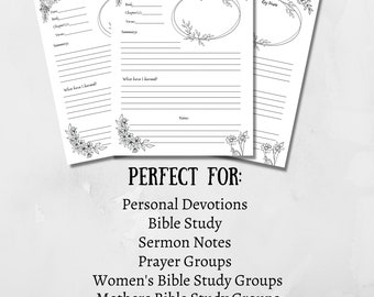 Printable Bible Study Summary Bible Study Supplies Womens Ministry