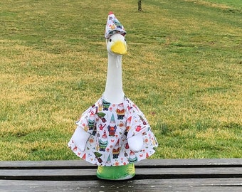 Garden Gnome  Outfit for 23-28 Inch (Large) Concrete or Plastic Lawn Goose/Duck