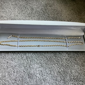 Women’s Vintage 14K Gold Solid Rope Necklace & Bracelet :)