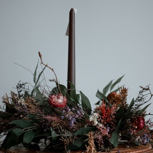 Image shown 60cm garland (perfect to form a wreath for centerpiece decor)