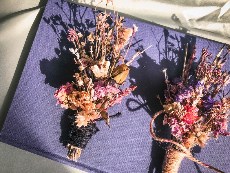 Dried flower boutonniere/ buttonhole/ Gothic Halloween rustic boutonniere/ winter wedding boutonniere/ fall wedding/ black wedding image 4