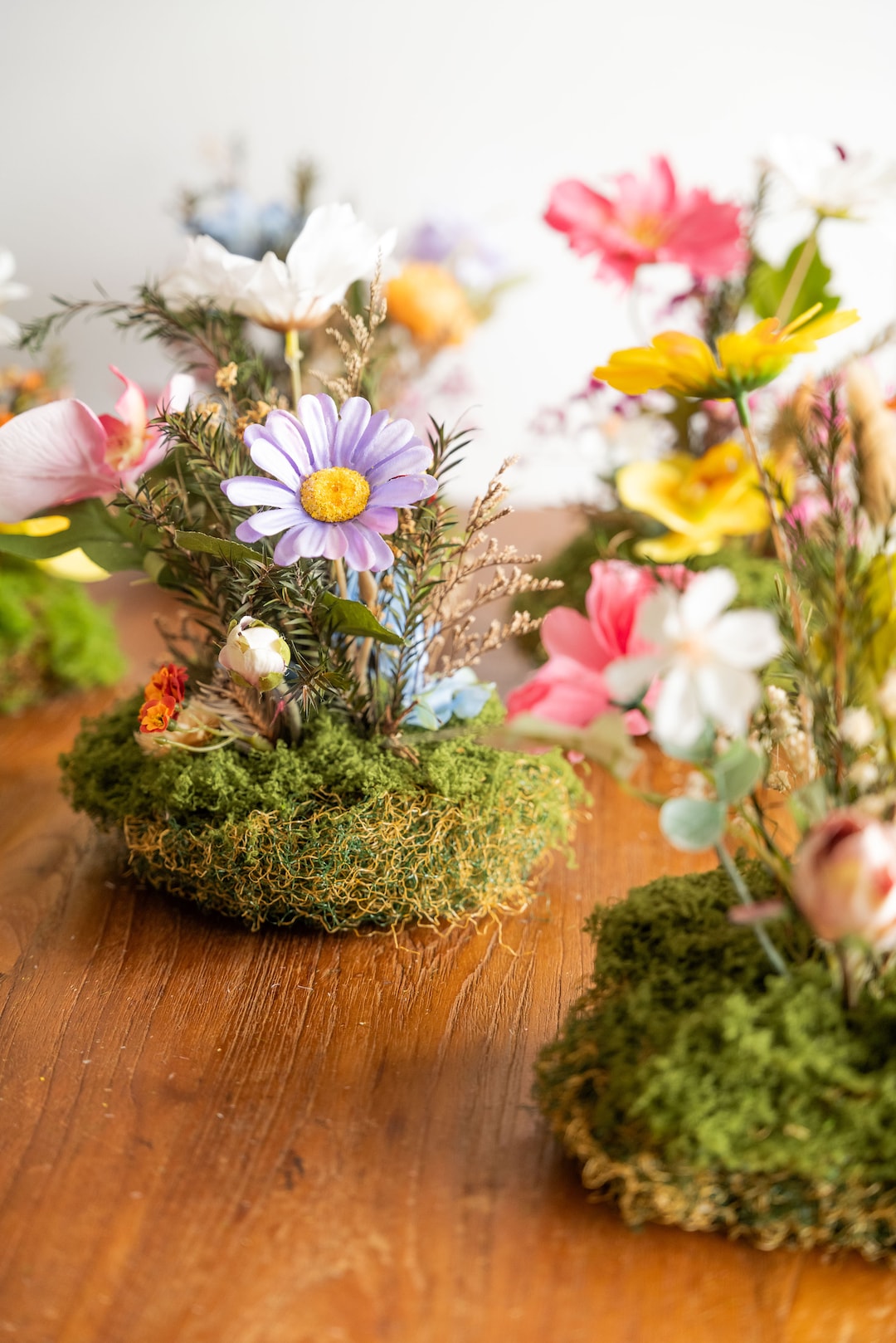 QUARKZMAN Seta Artificiale Fiore Rosa Petali, Chiaro Verde Matrimonio Finto Fiori 2 x 2 per Matrimonio Centrotavola, Festa Decorazione 3200pz