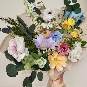 Wildflower wedding bouquet / bridal bouquet / wildflower decor centerpiece / artificial flower