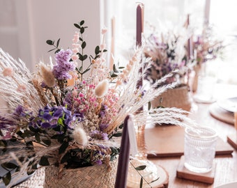 Dry Flower Bouquet / Meadow Wildflower Wedding Bouquet / Dry Flower Arrangement / Centrepiece / Vase Decoration