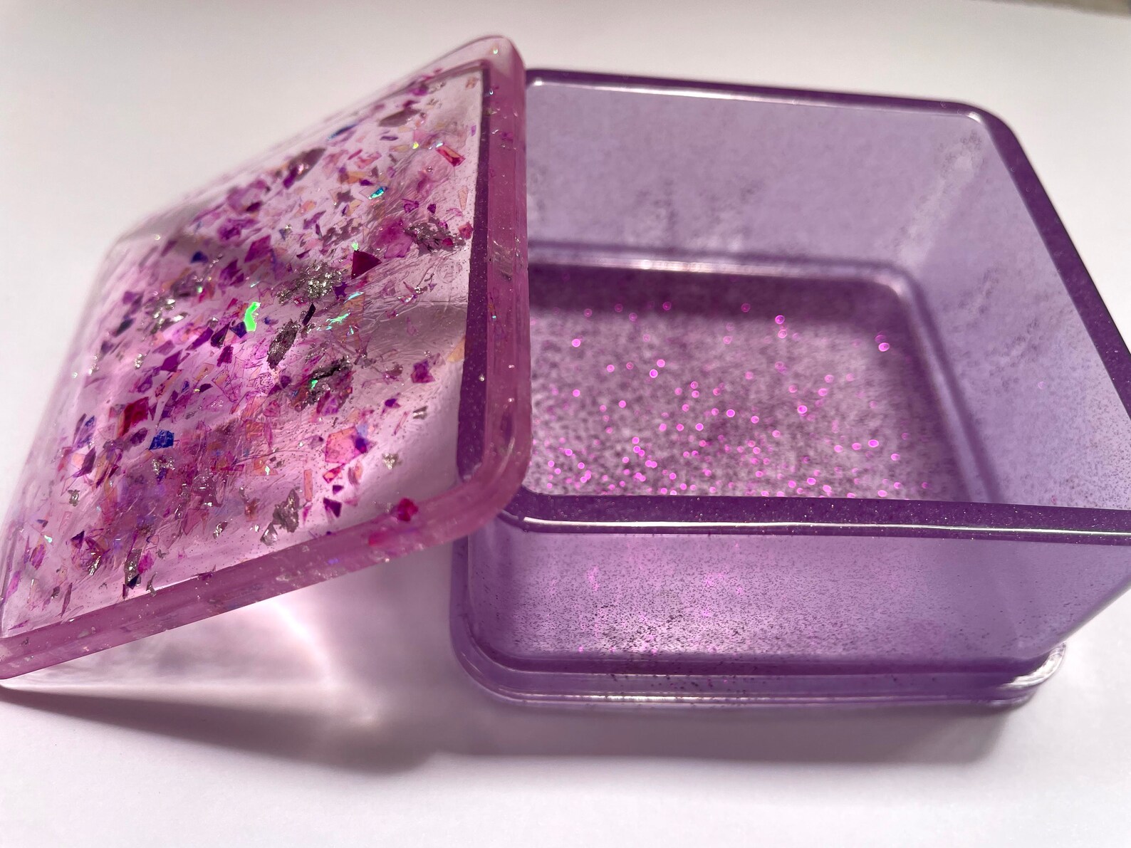 Custom jewelry box tiny resin jewelry box resin storage box Etsy