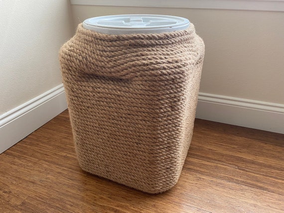 Hemp Roped Airtight Pet Food Storage Container Australia Hemp Roped Airtight Pet Food Storage, Airtight Pet Food Storage Container Australia