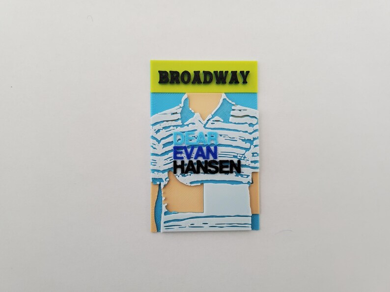 Dear Evan Hansen Musical Ornament, Magnet or Bookmark Includng You Will ...