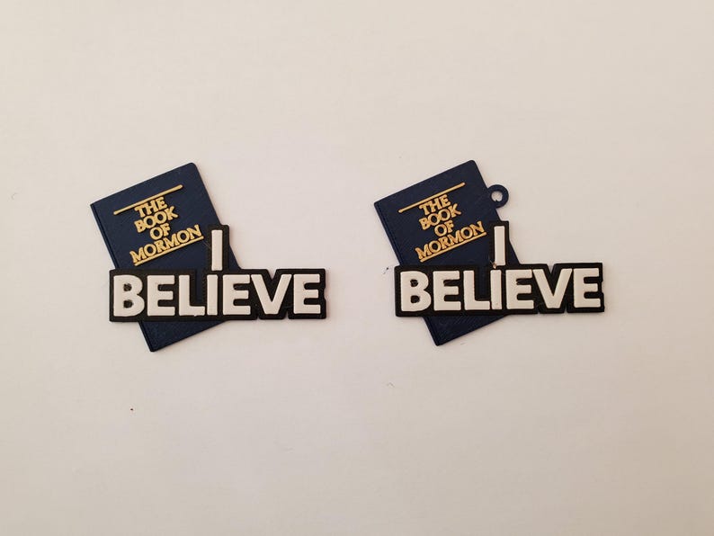 Book of Mormon Broadway Musical Themed Ornaments and Magnets afbeelding 8