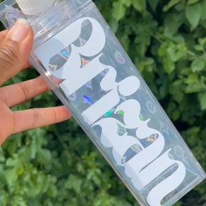 Milchkarton Wasserflasche