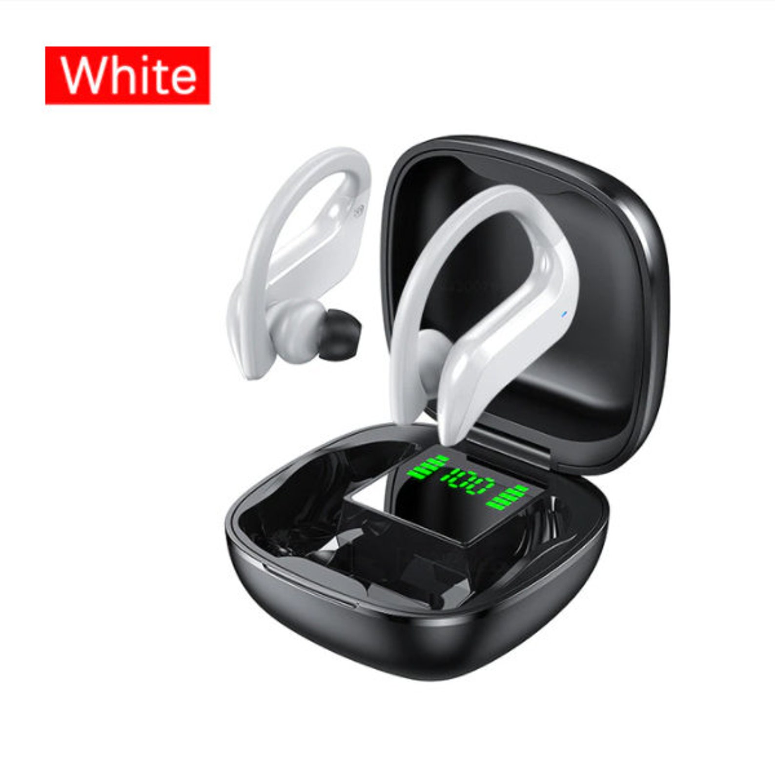 VOULAO Bluetooth Earphone Led Display Wireless Headphone TWS Etsy