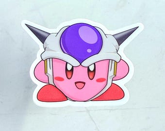 Alien Emperor Puff Ball Matte Sticker
