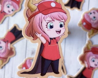 Little Part Time Spy Matte Vinyl Sticker