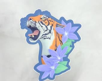 Tiger Matte Sticker