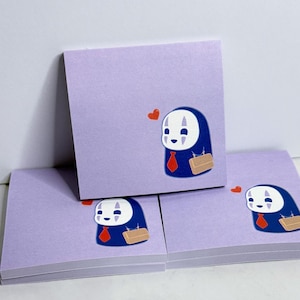 Corporate Ghost Anime Post It Notes