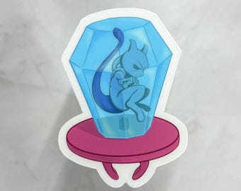 Alien Ring Pop Clear Sticker