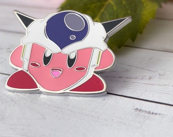 Alien Emperor Puff Ball Hard Metal Enamel Pin
