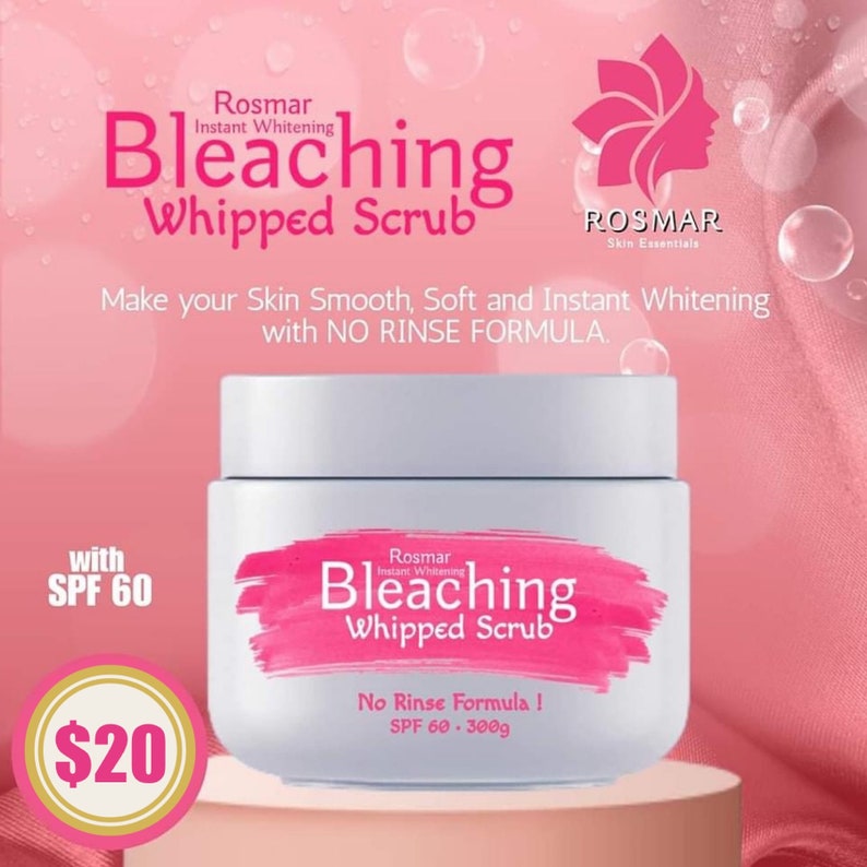 Rosmar Bleaching Whipped Scrub Etsy