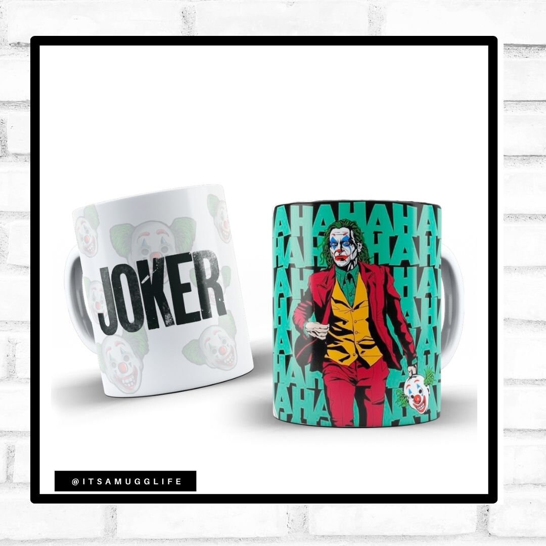 The Joker Ceramic Mug 11oz The Joker Gifts The Joker Coffee Etsy