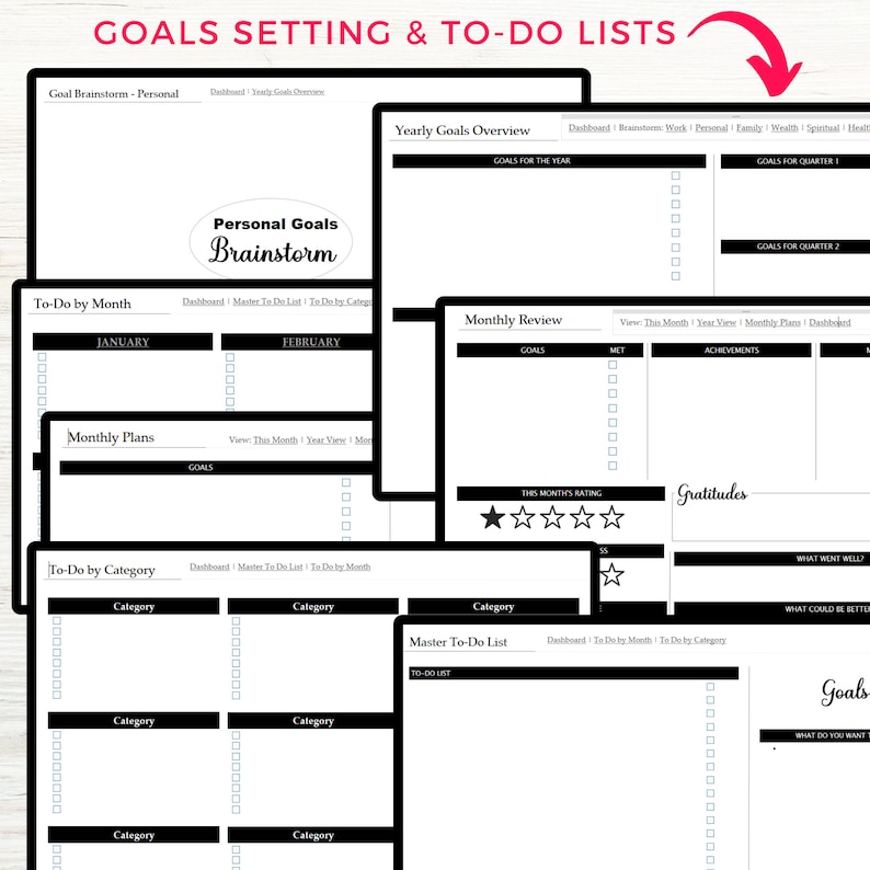 OneNote Template for Work, OneNote Planner 2025 2026 Professional OneNote Template, Digital OneNote Planner Template, Project Management