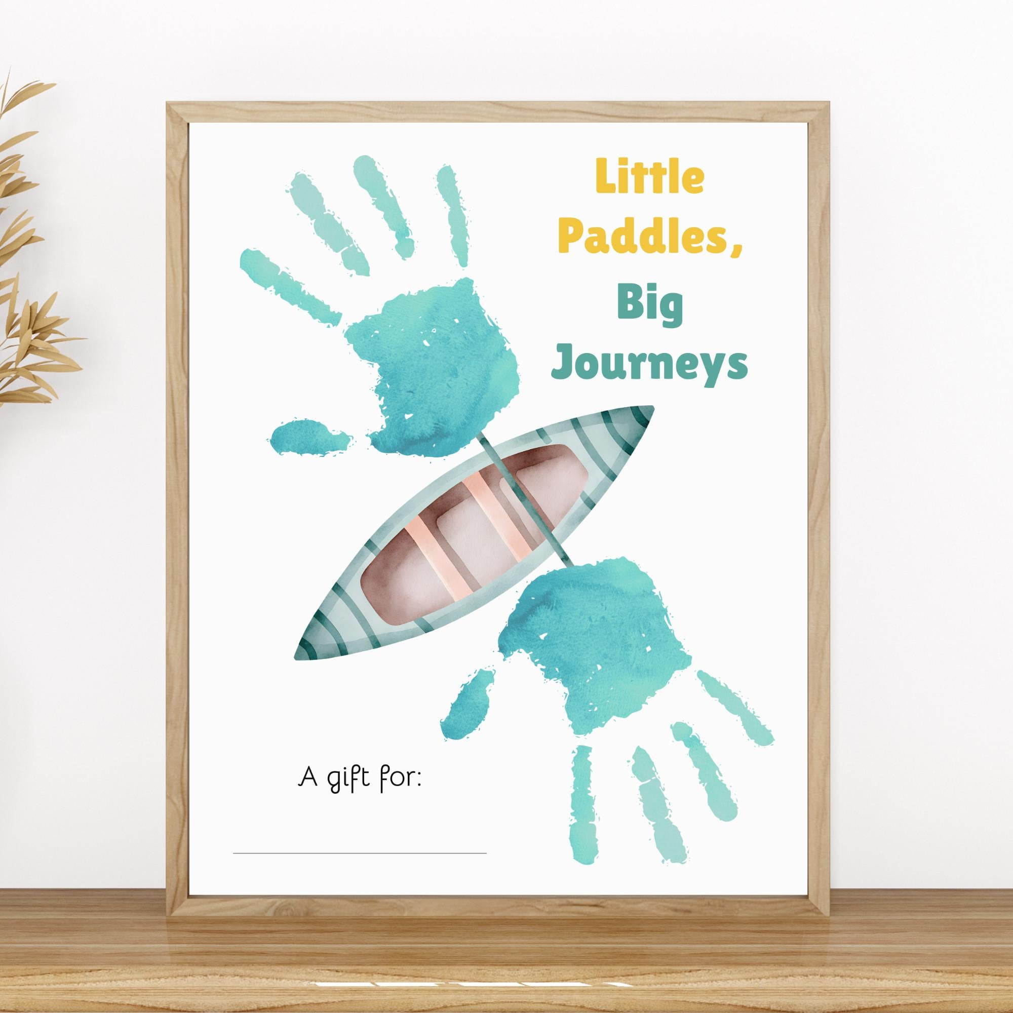 Summer Handprint Printable Craft, Camping Handprint Art for Kids,…