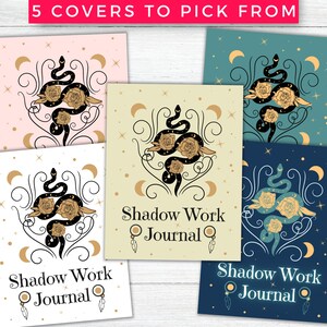 Shadow Work Prompts Pack #3 for Journal Printable Planner Inserts, Mental Health Healing, Mood Therapy, Mindfulness, Self Development and Wellness