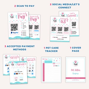Pet Sitter Contract Agreement & Client Intake Forms for a Pet Sitting Business