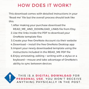 OneNote Template for Work, OneNote Planner 2025 2026 Professional OneNote Template, Digital OneNote Planner Template, Project Management