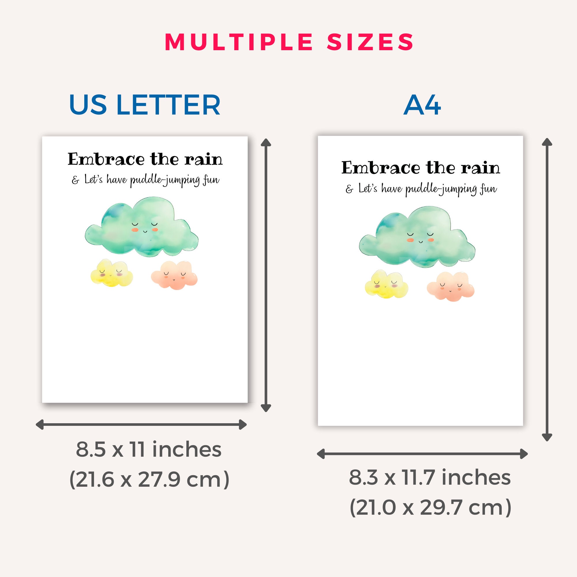 Fingerprint Worksheet Spring Printable Spring Fingerprint Art, Handprint Craft Gift for Mom Grandma ...