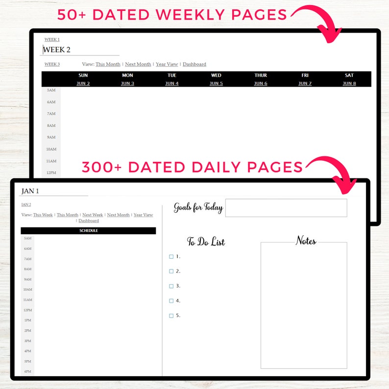 OneNote Template for Work, OneNote Planner 2025 2026 Professional OneNote Template, Digital OneNote Planner Template, Project Management