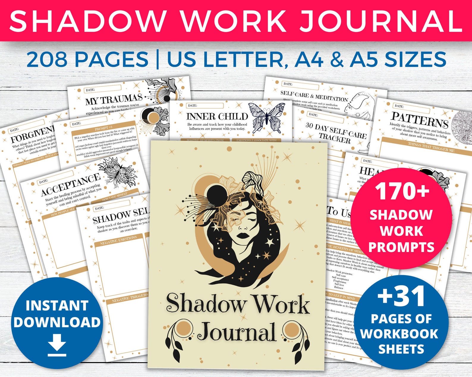 shadow work journal promots shadow work journal promots