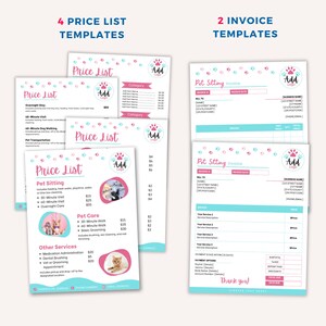 Pet Sitter Contract Agreement & Client Intake Forms for a Pet Sitting Business