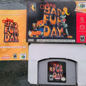 Conker's Bad Fur Day - Etsy