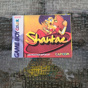 Custom Made Shantae for the Game Boy Color    Gameboy