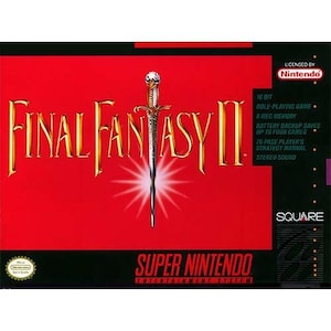 Custom Made Final Fantasy II for the Super Nintendo