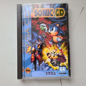 Custom Made Sonic CD for the Sega CD