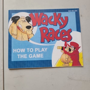 Custom Made Wacky Races for the Nintendo Nes.