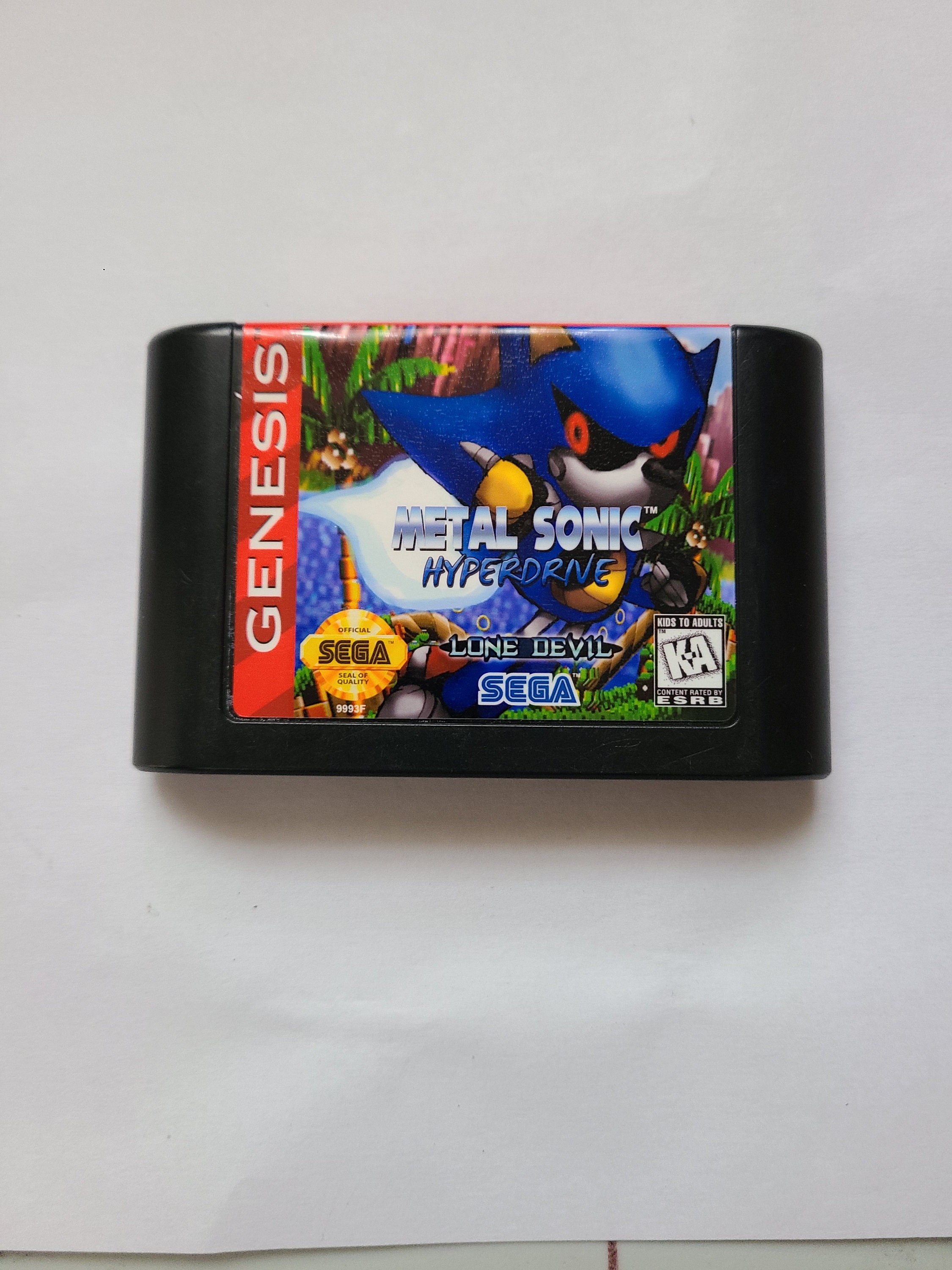 Metal Sonic HyperDrive - (Sega Genesis)