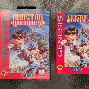 Custom Made Gunstar Heroes  for the Sega Genesis