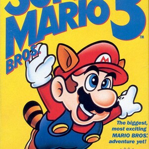 Custom Made Super Mario 3  for the Nintendo Nes.