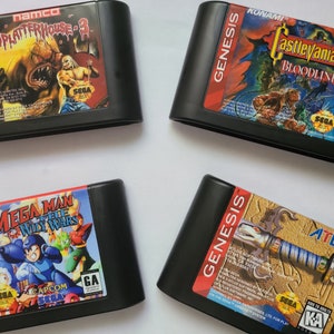 Custom Made Sega Genesis Games.  You Choose.