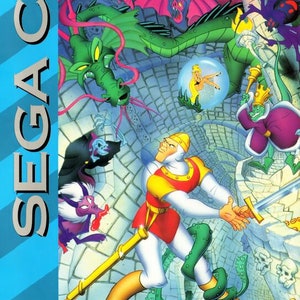 Custom Made Dragaon&#39;s Lair for the Sega CD